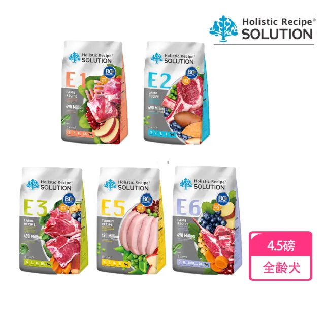 【耐吉斯】Energy能量碗系列 E1 E2 E3 E5 E6 全齡犬 羊肉/火雞肉 狗飼料4.5磅(狗乾糧 成犬 幼犬)