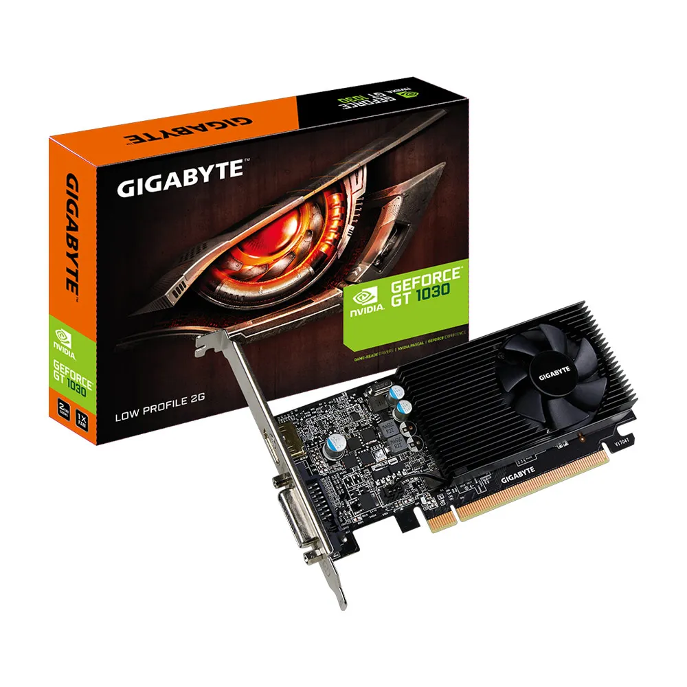 【GIGABYTE 技嘉】GT 1030 Low Profile 2G顯示卡