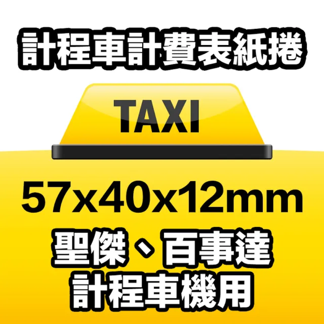 【克林CLEAN】20捲裝 感熱紙捲 57×40x12mm(sunmi 熊貓機 商米機 ubereats POS機 熱感紙 收據紙 刷卡機)