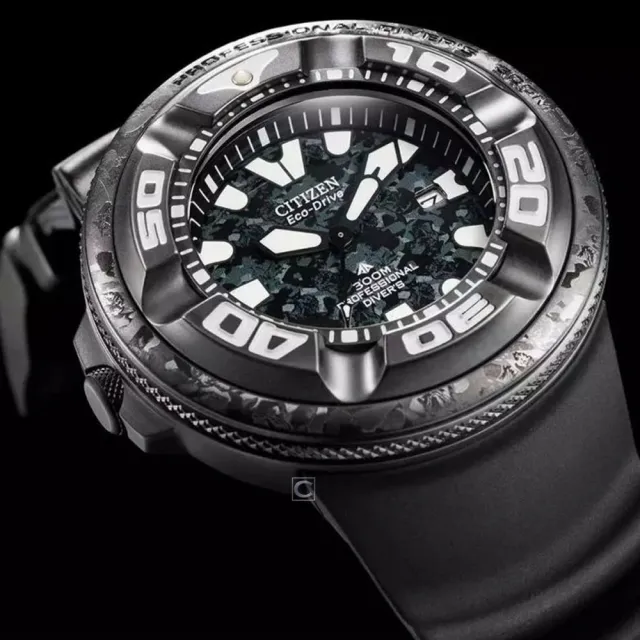 【CITIZEN 星辰】哥斯拉 限量聯名錶 PROMASTER 光動能 300米潛水手錶(BJ8056-01E.BJ8059-03Z)