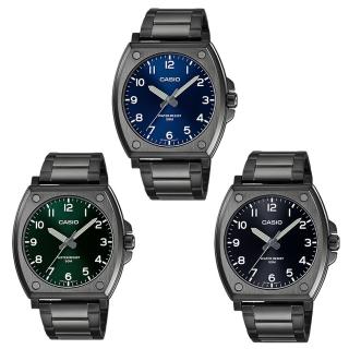 【CASIO 卡西歐】經典酒桶型 男錶 指標錶(MTP-E730B-1AV)
