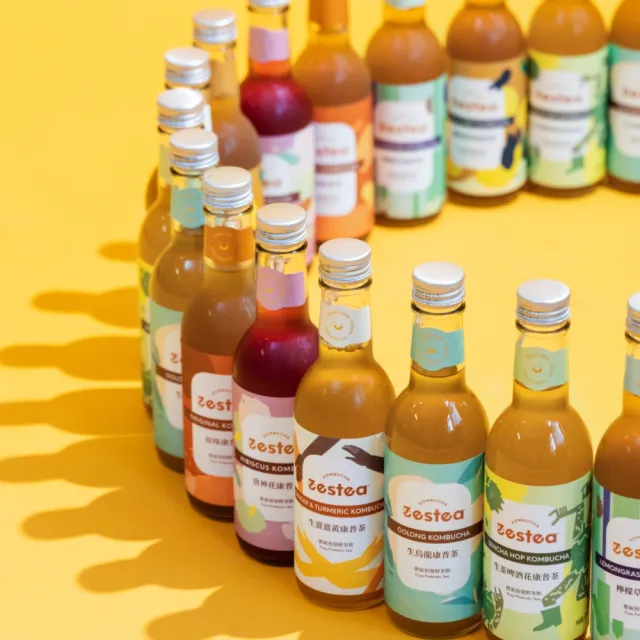 【Zestea Kombucha】2026限量全口味康普茶 300ML*12瓶(無添加、富含益生菌)