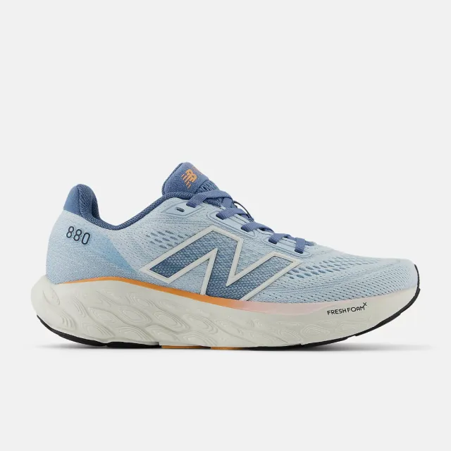 【NEW BALANCE】NB 慢跑鞋 女鞋 運動鞋 緩震 藍 W880J14-D楦