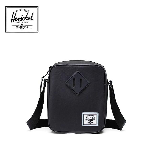 【Herschel】官方直營 WR Heritage 2.5L 防潑水 側背包 斜背包(黑)