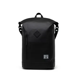 【Herschel】官方直營 後背包 15吋筆電包 書包 防潑水 30L Roll Top 黑(11194-0000