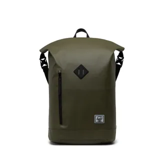 【Herschel】官方直營 後背包 15吋筆電包 防潑水 30L Roll Top(綠)