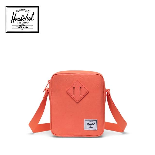 【Herschel】官方直營 側背包 斜背包 小包 Heritage Crossbody(橘)