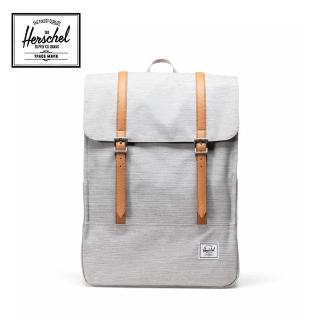 【Herschel】官方直營 後背包 16吋筆電包 書包 減壓肩帶 17.5L Survey 灰(11404-01866-OS)