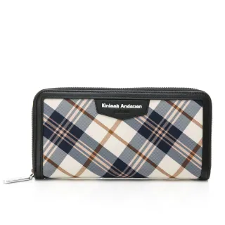 【金安德森】Marian 拉鍊長夾(經典黑)