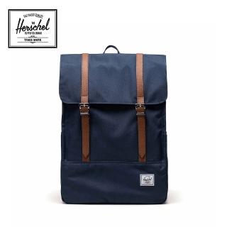 【Herschel】官方直營 後背包 16吋筆電包 書包 減壓肩帶 17.5L Survey 藍(11404-00007-OS)