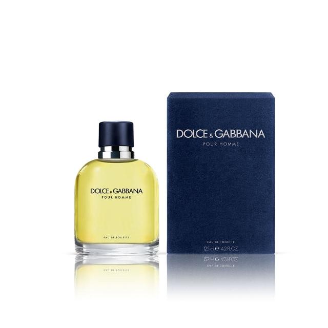 【DOLCE&GABBANA 杜嘉班納】D&G Pour Homme 同名男性淡香水 125ML(專櫃公司貨)