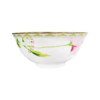 【NORITAKE】湖畔花語金邊 飯碗12.2CM 可微波