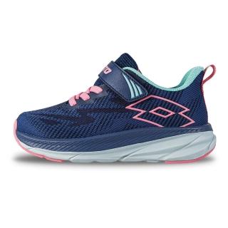 【LOTTO】運動鞋 慢跑鞋 童鞋 LT-MAX超速跑輕量極避震跑鞋 藍(LT4AKR5957)