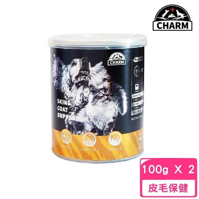 【CHARM 野性魅力】鱉蛋爆毛粉 100g*2入組(寵物保健、皮毛保健)