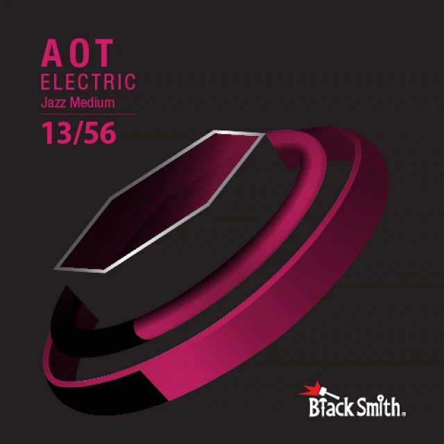 BlackSmith ANW-1356 奈米碳纖維 AOT 薄包膜 爵士款 電吉他弦(原廠公司貨 商品保固有保障)