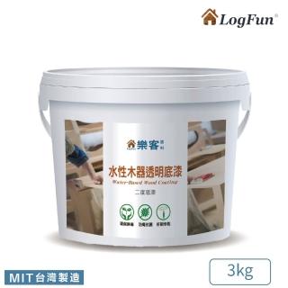 【樂客】水性透明底漆 3kg