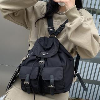 【MoonDy】後揹包 尼龍包包 雙肩揹包 休閒包包 大容量包包 旅行包包 多功能包包 精品包包 韓國包包