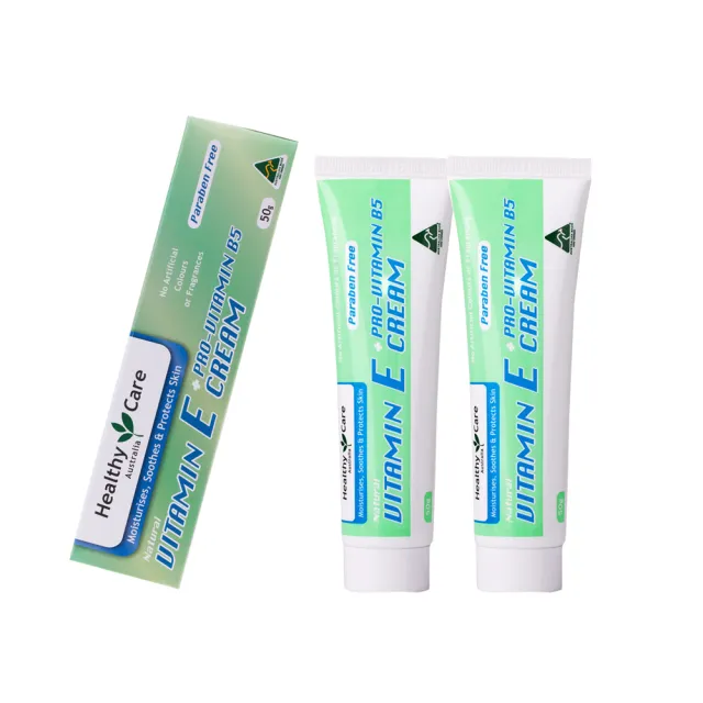 【澳洲 Healthy care】維他命E霜含B5(2入組  50g/支)