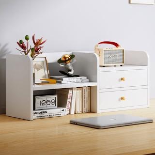 【寶德家居】桌上置物架2層42CM D00164(辦公桌 桌子 工作臺 置物 書架 收納)