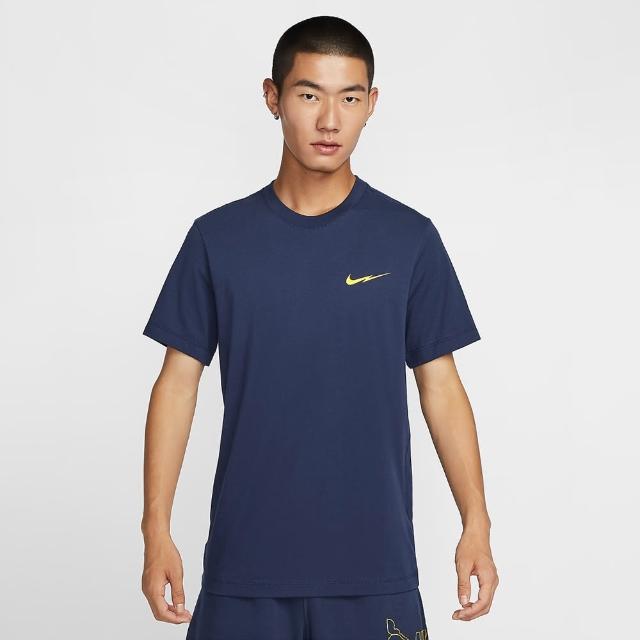 【NIKE 耐吉】上衣 男款 短袖上衣 運動 AS M NSW TEE LBR SSNL CLUB 藍 FZ5418-410(3S3847)