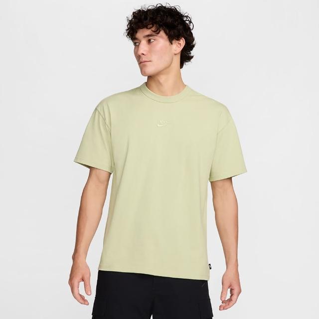 【NIKE 耐吉】上衣 男款 短袖上衣 運動 AS M NSW PREM ESSNTL SUST TEE 淺橄欖綠 DO7393-371