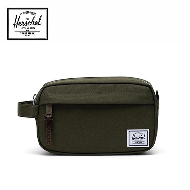 【Herschel】母親節禮物 官方直營 Chapter Carry On 收納包(綠)