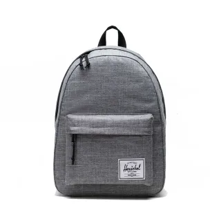 【Herschel】官方直營 後背包 14吋筆電包 書包 拉鍊 20L Classic 灰(11377-00919-O