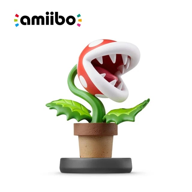 Nintendo 任天堂 Switch amiibo 公仔 吞食花 貪食花(任天堂明星大亂鬥系列)