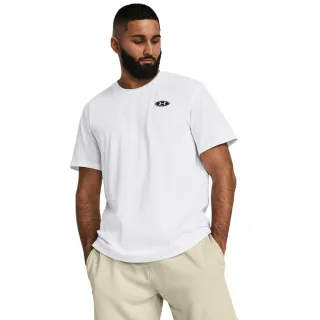 【UNDER ARMOUR】UA 男 HW LC PATCH 短袖T-Shirt_1382902-100(白色)