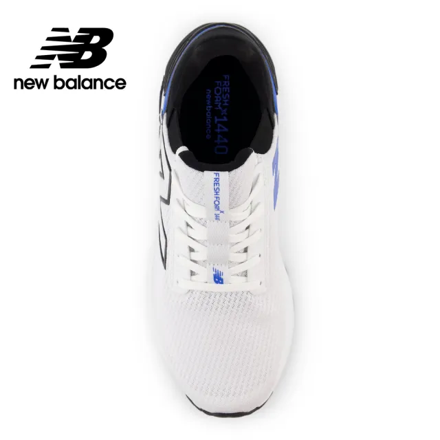 【NEW BALANCE】NB 慢跑鞋_M1440RW1-2E_男性_白黑藍