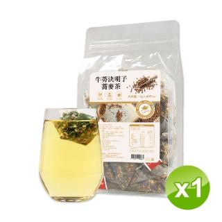 【頤悅品茶】牛蒡決明子蕎麥茶（熬夜降火茶）-6g×40入×1袋(黃金蕎麥茶、蕎麥茶、養生茶、無咖啡因茶)