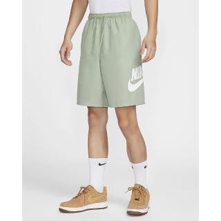 【NIKE 耐吉】短褲 運動褲 休閒 男 女 AS M NK CLUB SHORT WVN 綠色(FN3304370)