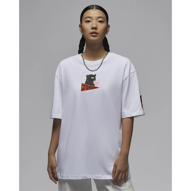 NIKE 耐吉 短袖上衣 運動 休閒 女 AS W J ESSEN SS TEE GCEL Jordan 喬丹 白色(HM4894100)