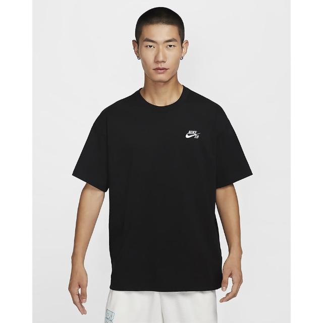 【NIKE 耐吉】短袖上衣  運動 休閒  男 女 AS M NK SB TEE LOGO LBR GCEL 黑色(HM4457010)