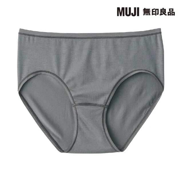 【MUJI 無印良品】女柔滑中腰內褲(共6色)