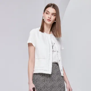 【Master Max】經典搭配款小香風背心(8417030)