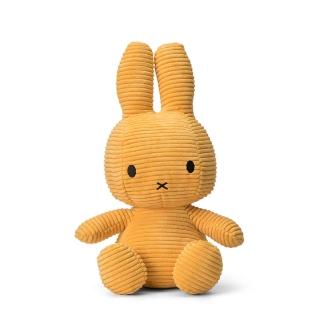 【BON TON TOYS】Miffy米菲兔ECO燈芯絨填充玩偶-黃(50cm 玩偶、娃娃、公仔)