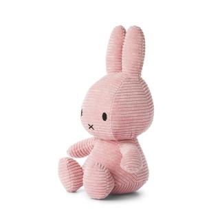 【BON TON TOYS】Miffy米菲兔ECO燈芯絨填充玩偶-粉(50cm玩偶、娃娃、公仔)