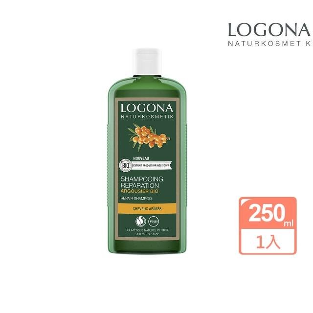 【LOGONA 諾格那】沙棘強化修護洗髮精250ml(乾枯受損髮質適用)