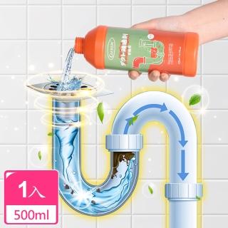 【日本CEETOON 原廠授權】全效強力馬桶水管凝膠清潔劑/管道疏通500ml 1入/組(排水管除菌 水管清潔)
