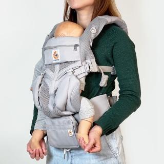 【Ergobaby】Omni 360透氣款嬰兒揹巾/揹帶(微盒瑕全新良品)