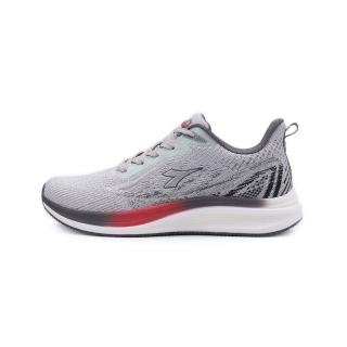 【DIADORA】輕量運動慢跑鞋 灰 男鞋 DA73317