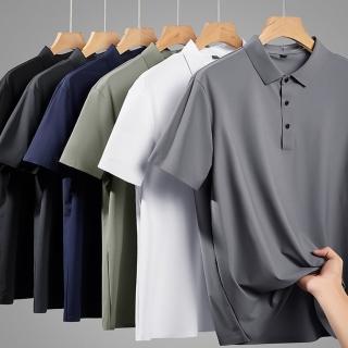 【巴黎精品】現貨+預購 POLO衫短袖上衣(無痕休閒速乾涼感男裝6色a1eo12)