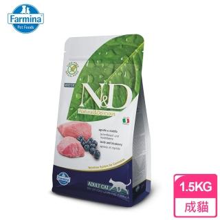 【Farmina法米納】全齡貓 GC-3羊肉藍莓1.5KG(天然頂級無穀系列)