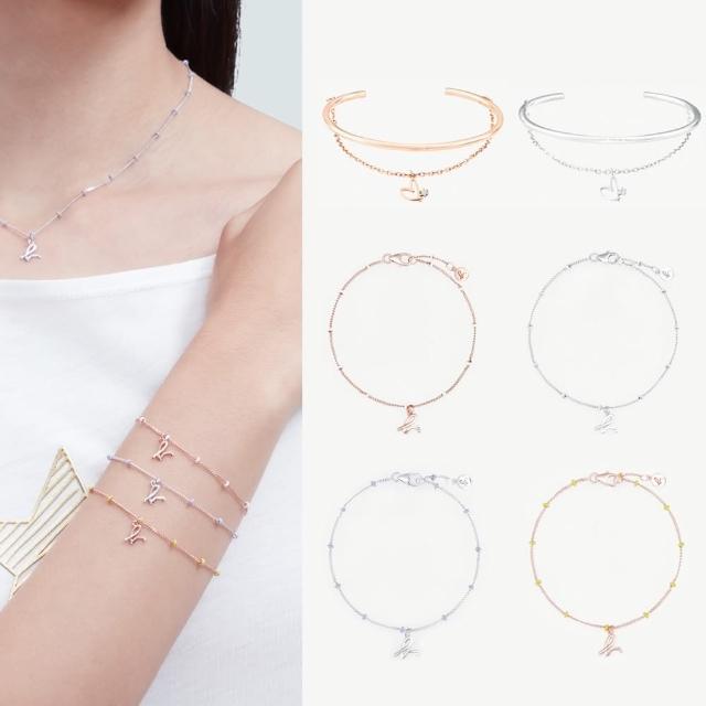 【agnes b.】bijoux Color Chain系列純銀手鍊(多款)