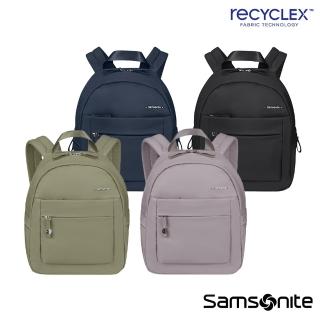 【Samsonite 新秀麗】Move 4.0 再生材質經典時尚女性後背包S(多色可選)