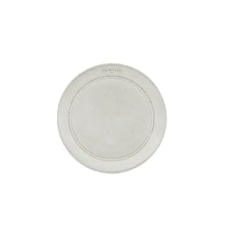 【法國Staub】圓形陶瓷盤餐盤15cm-松露白(德國雙人牌集團官方直營)