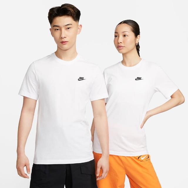 【NIKE 耐吉】上衣 男款 短袖上衣 運動 慢跑 健身 AS M NSW CLUB TEE 白 AR4999-101(3S3885)