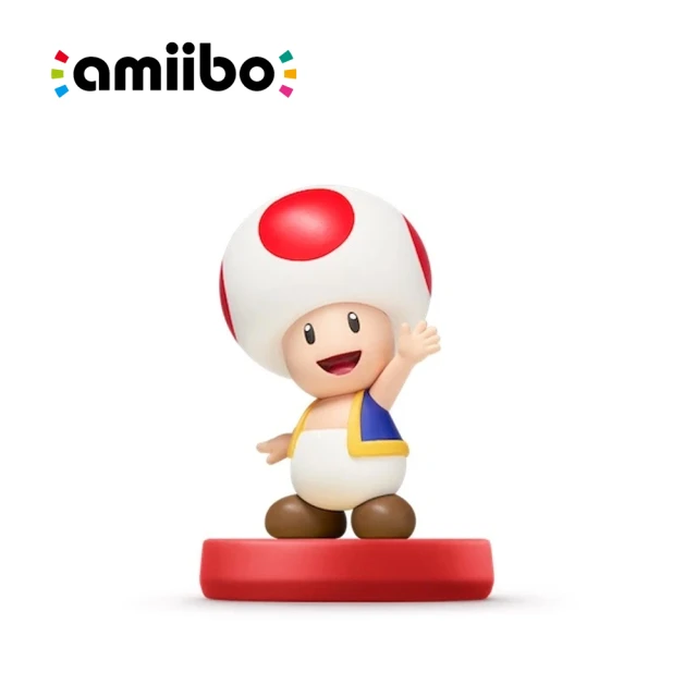 Nintendo 任天堂 Switch amiibo 公仔 奇諾比奧(超級瑪利歐系列)