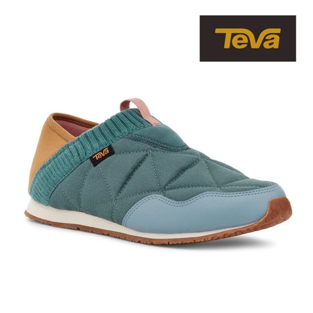 TEVA 女休閒鞋 兩穿式防潑水菠蘿麵包鞋/懶人鞋/露營鞋 ReEmber 原廠(多彩色-TV1125471LTML)